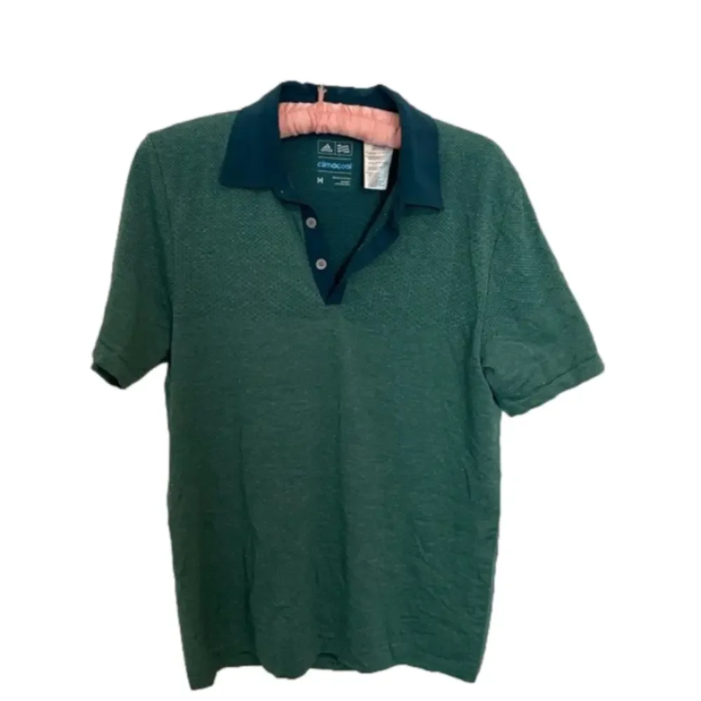 Adidas mens climacool golf collared shirt performance size medium
